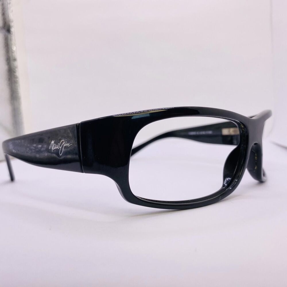 Maui Jim Authentic Eyeglasses MJ-222-02 Longboard 61 [] 20 123MM Black Japan